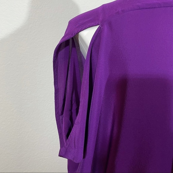 Kinwolfe washable Silk pre post Maternity bump Nursing dress tunic m medium - Picture 5 of 9